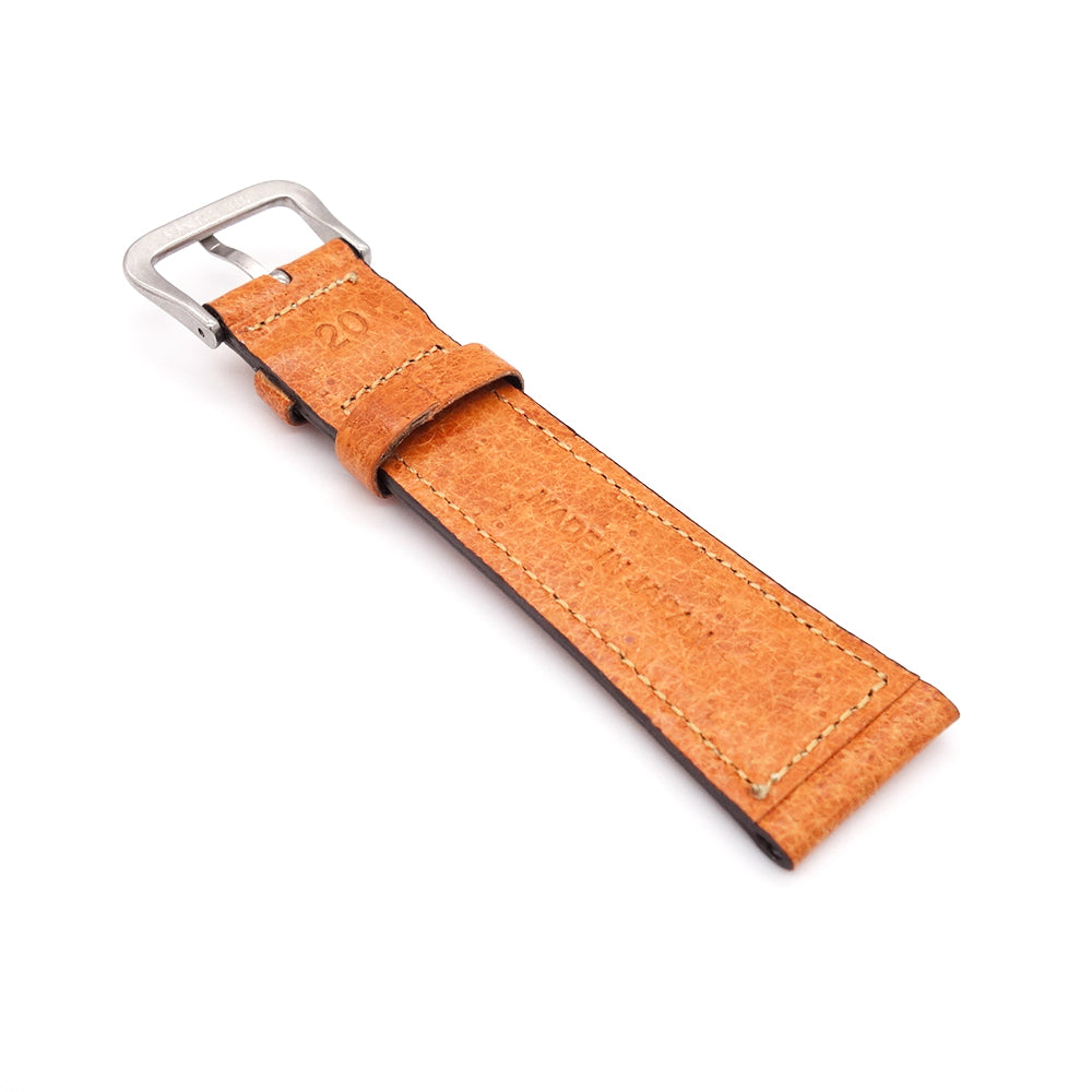 JAPANESE Pigskin LEATHER STRAP（Gold Brown）